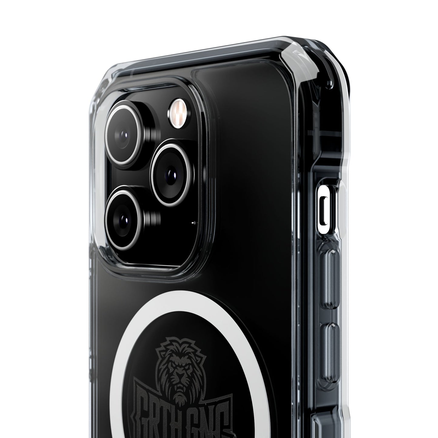 GRTHGANG Clear Impact Case-black logo