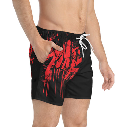 Japan Trunks-black/red