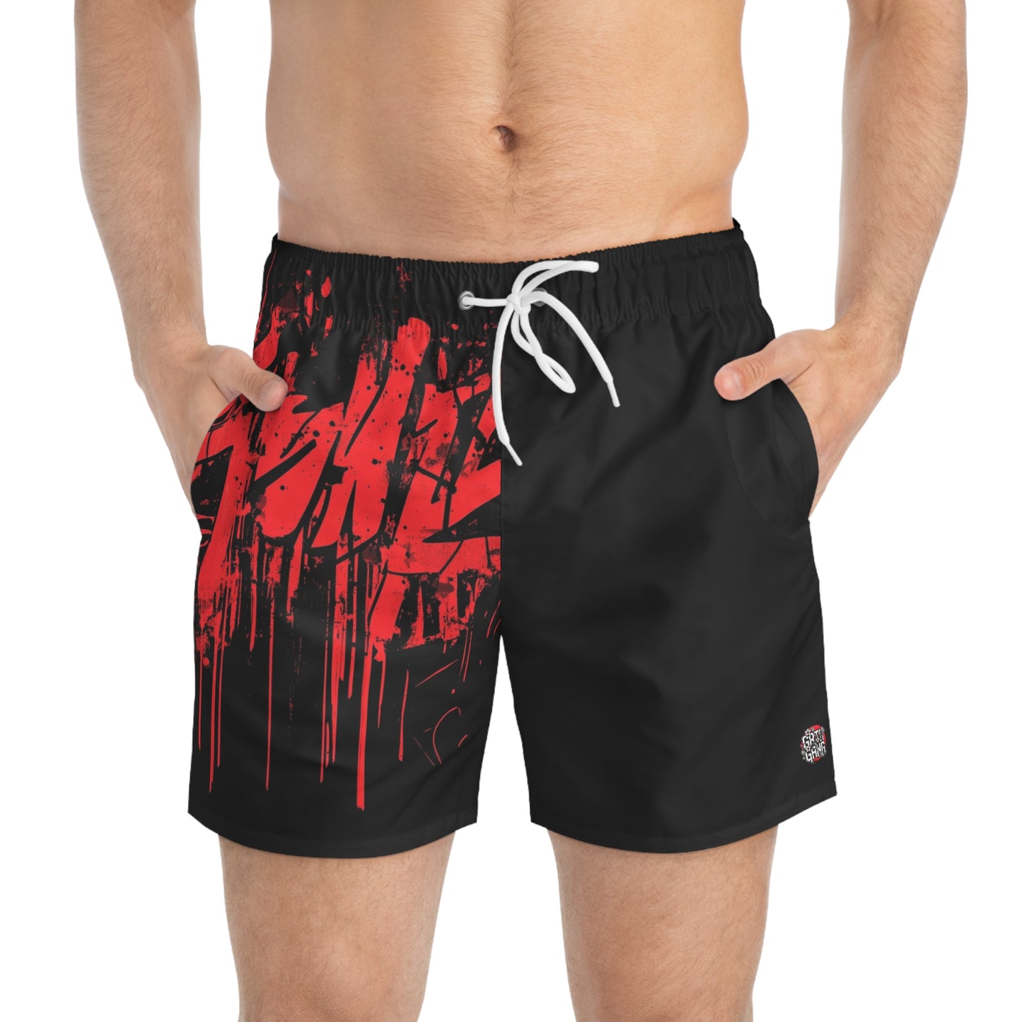 Japan Trunks-black/red