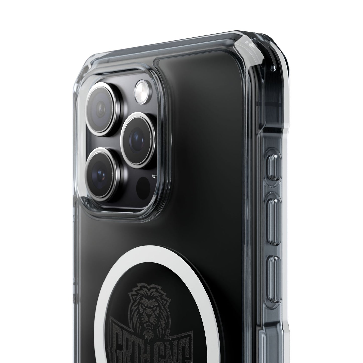 GRTHGANG Clear Impact Case-black logo