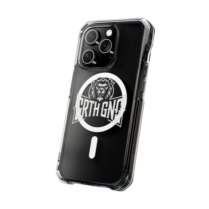 GRTHGANG Clear Impact Case-white logo