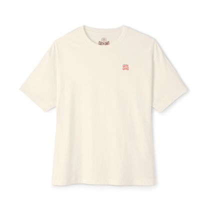 GG Red Paint Oversized Tee