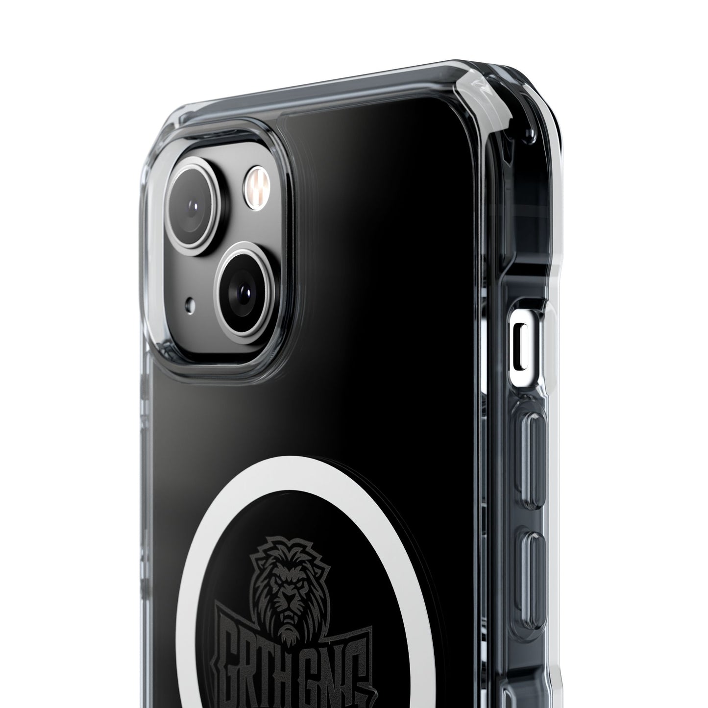 GRTHGANG Clear Impact Case-black logo