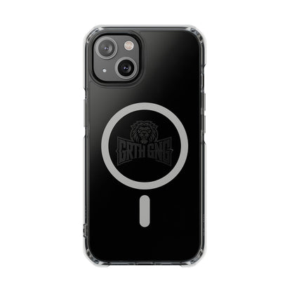 GRTHGANG Clear Impact Case-black logo