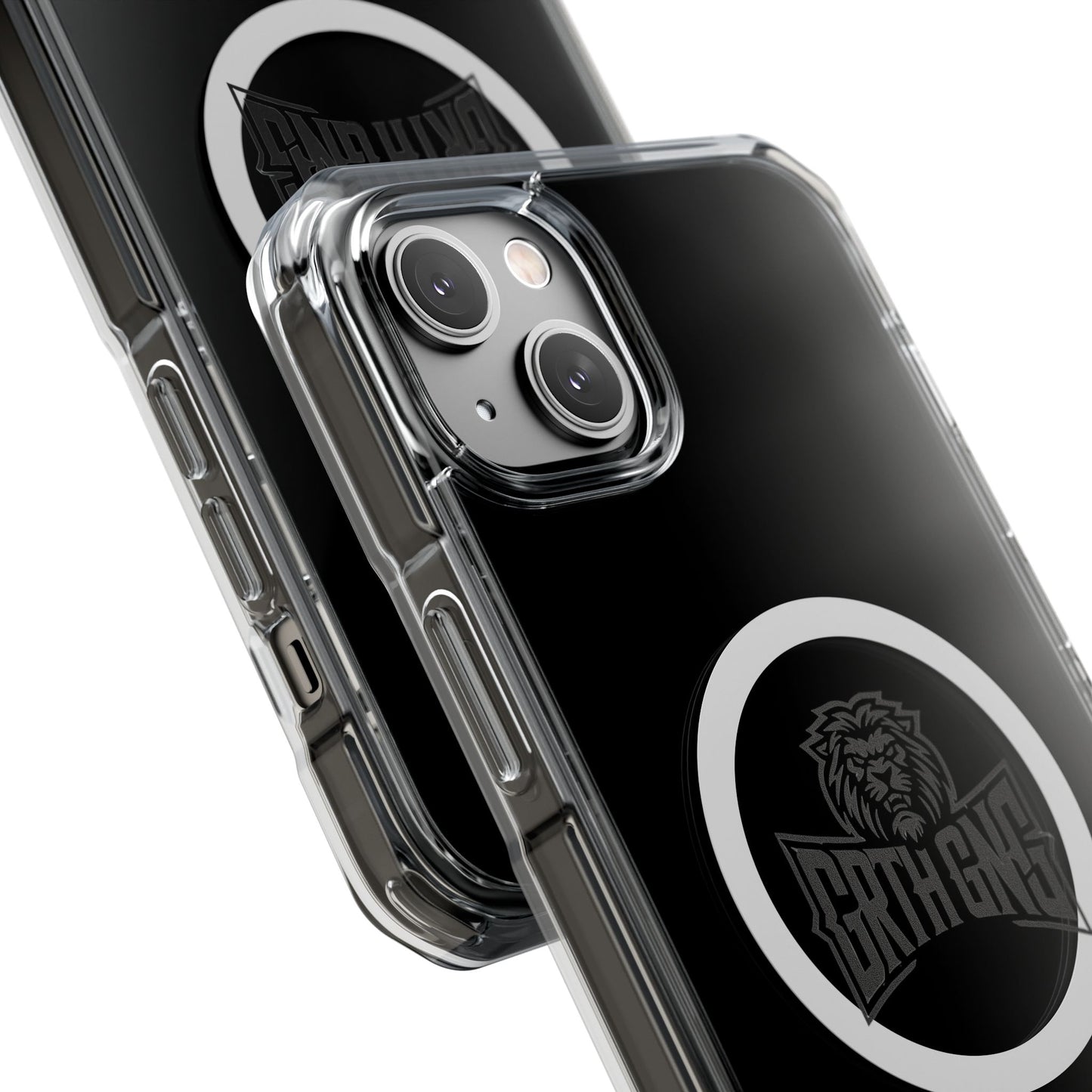 GRTHGANG Clear Impact Case-black logo