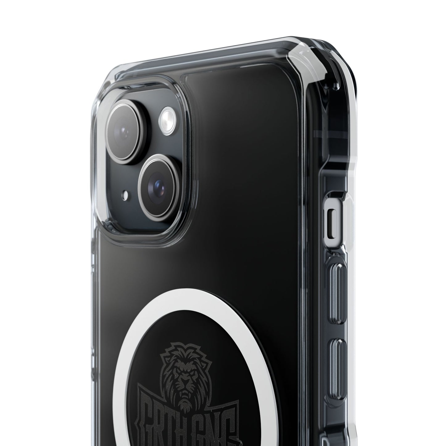 GRTHGANG Clear Impact Case-black logo