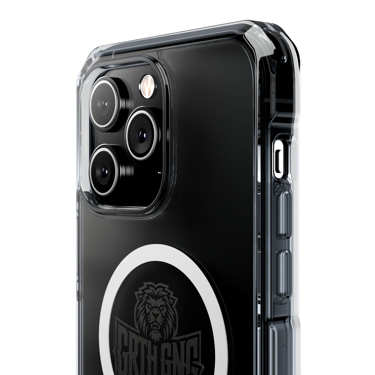 GRTHGANG Clear Impact Case-black logo