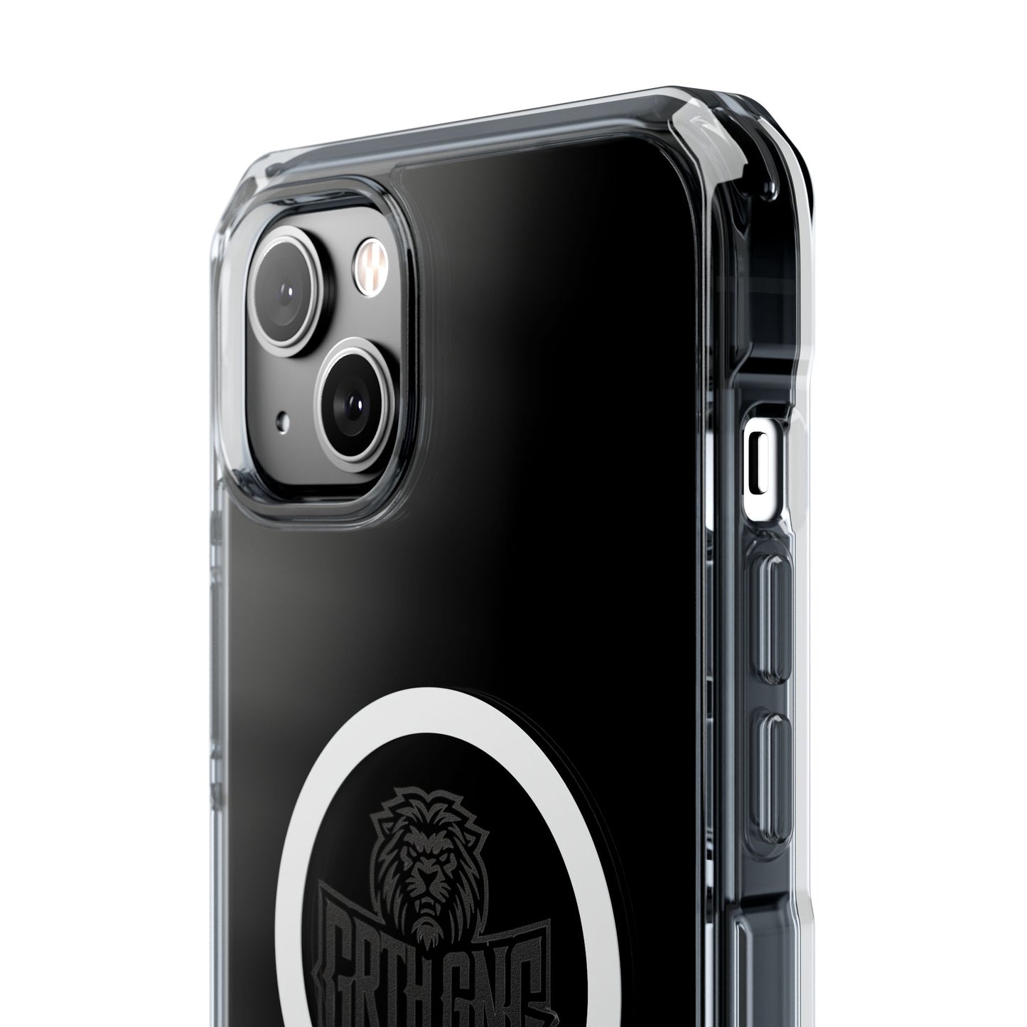 GRTHGANG Clear Impact Case-black logo